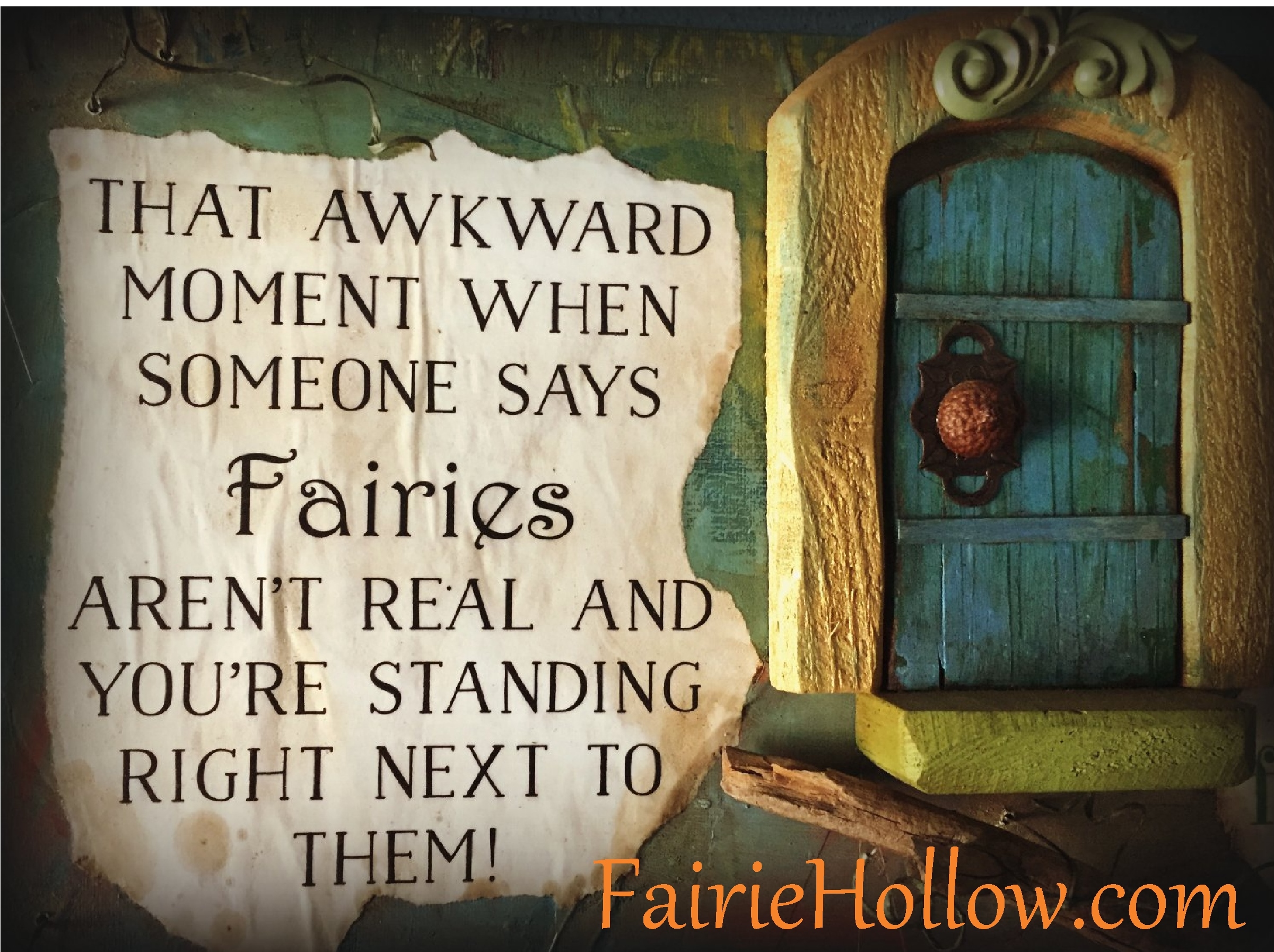fairie-plaque
