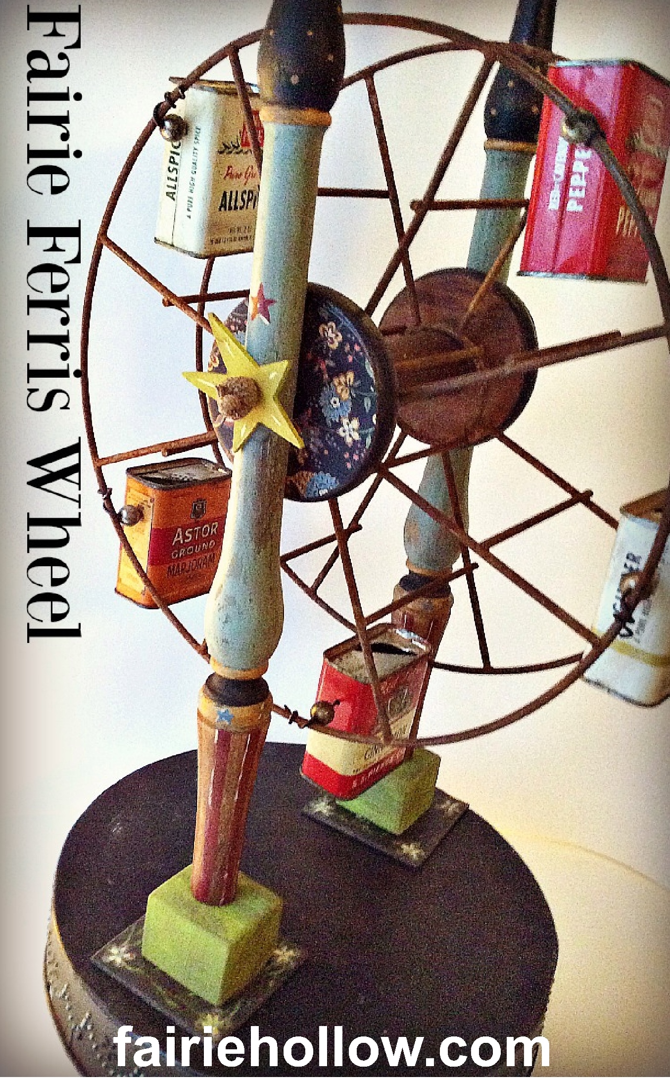 Fairie Ferris Wheel For The Garden