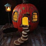Pumpkin Fairy House