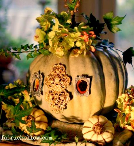 pumpkin fairy carriage